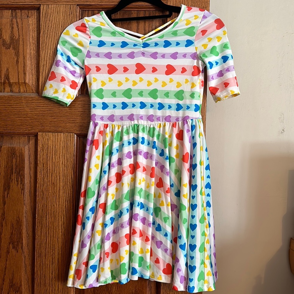 Bundle & Save Girls Size 7 Dot Dot Smile Dress